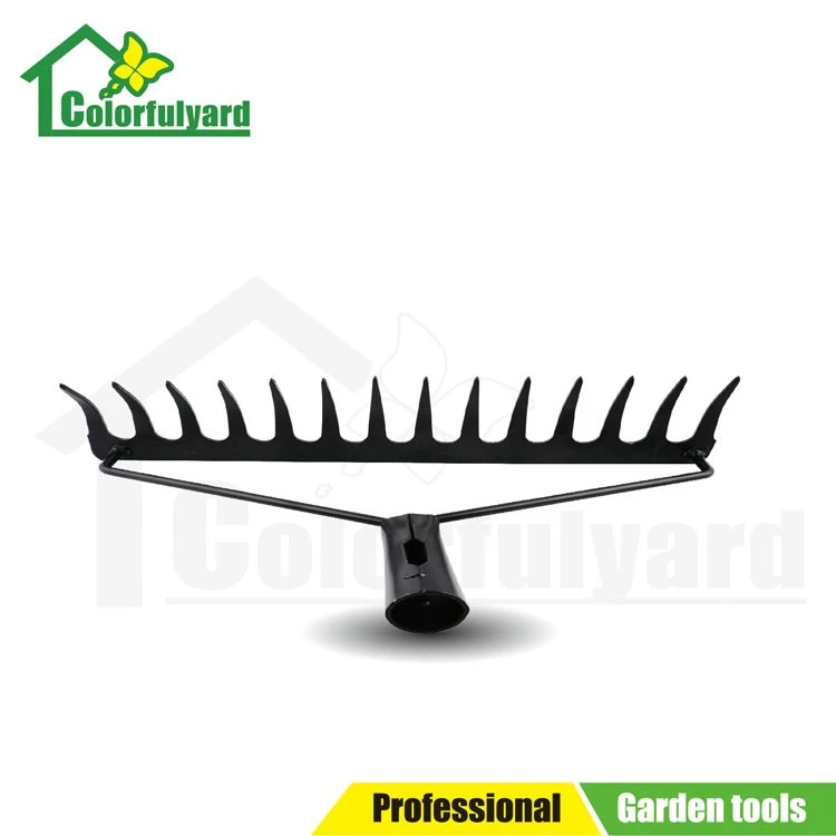 metal leaf rake made in China